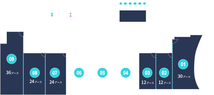 池袋BPOセンター フロアマップ